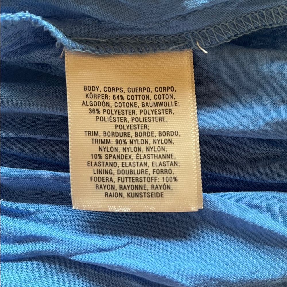 Moulinette Soeurs Blue Lace Dress - Picture 11 of 13